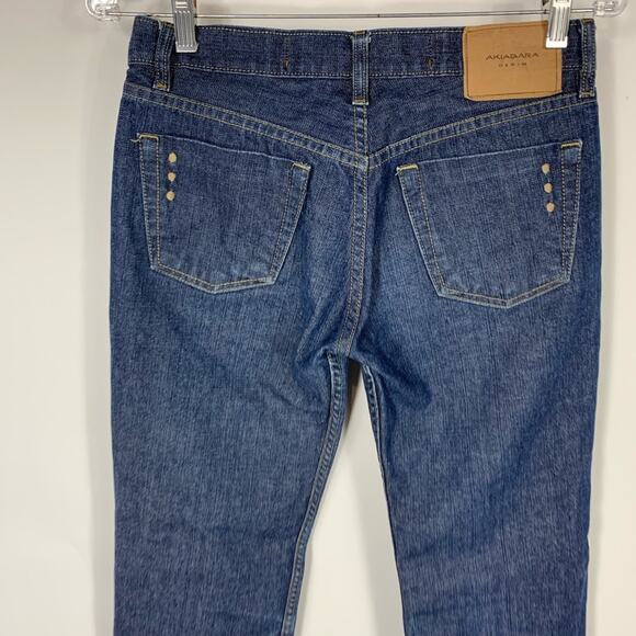 Akiabara Jeans Lola 100% Cool Relaxed Fit Sz 30 - Picture 8 of 8